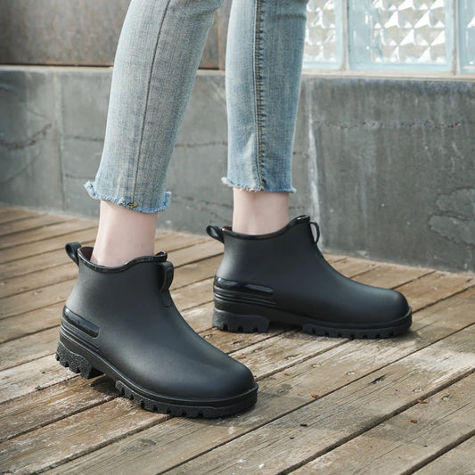 fachgo | Women’s Waterproof PVC Rain Boots