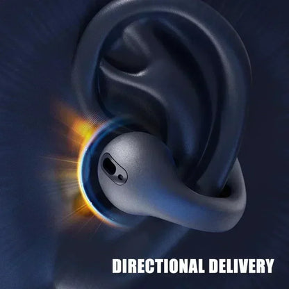 fachgo | New Original T75 Bone Conduction Wireless Bluetooth 5.3 Headphones Sports Earphones HiFi Sound Quality Waterproof TWS Headset