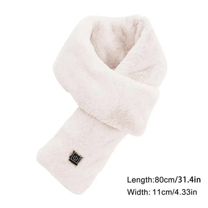 Heating Scarf USB Rechargeable Electric Heated Scarf Soft Heating Neck Wrap Three-gear Temperature Control Neck Wrap Warme