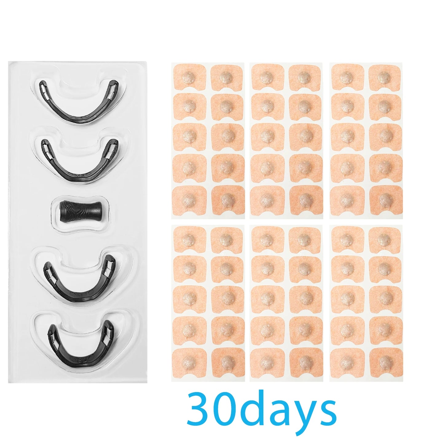 fachgo | Nasal breathing dilators Magnetic Nasal Strips Increase Air Intake Improve Sleep Quality Reduce Snoring