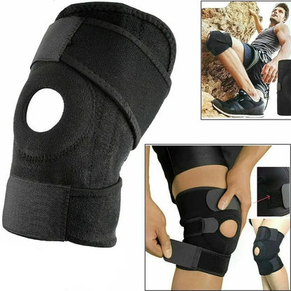 fachgo | Knee Brace Knee Pain Relief Support Brace with Side Stabilizers with Adjustable Buckle Joint Pain Arthritis Relief For Men Women