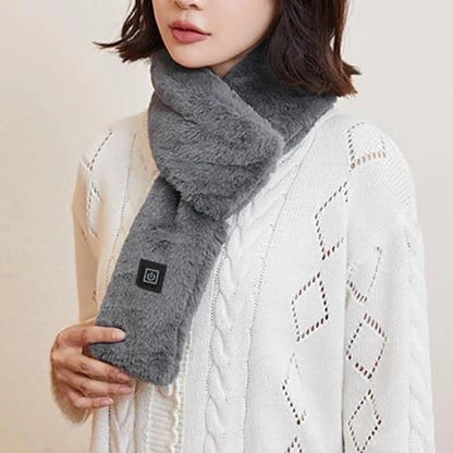 Heating Scarf USB Rechargeable Electric Heated Scarf Soft Heating Neck Wrap Three-gear Temperature Control Neck Wrap Warme