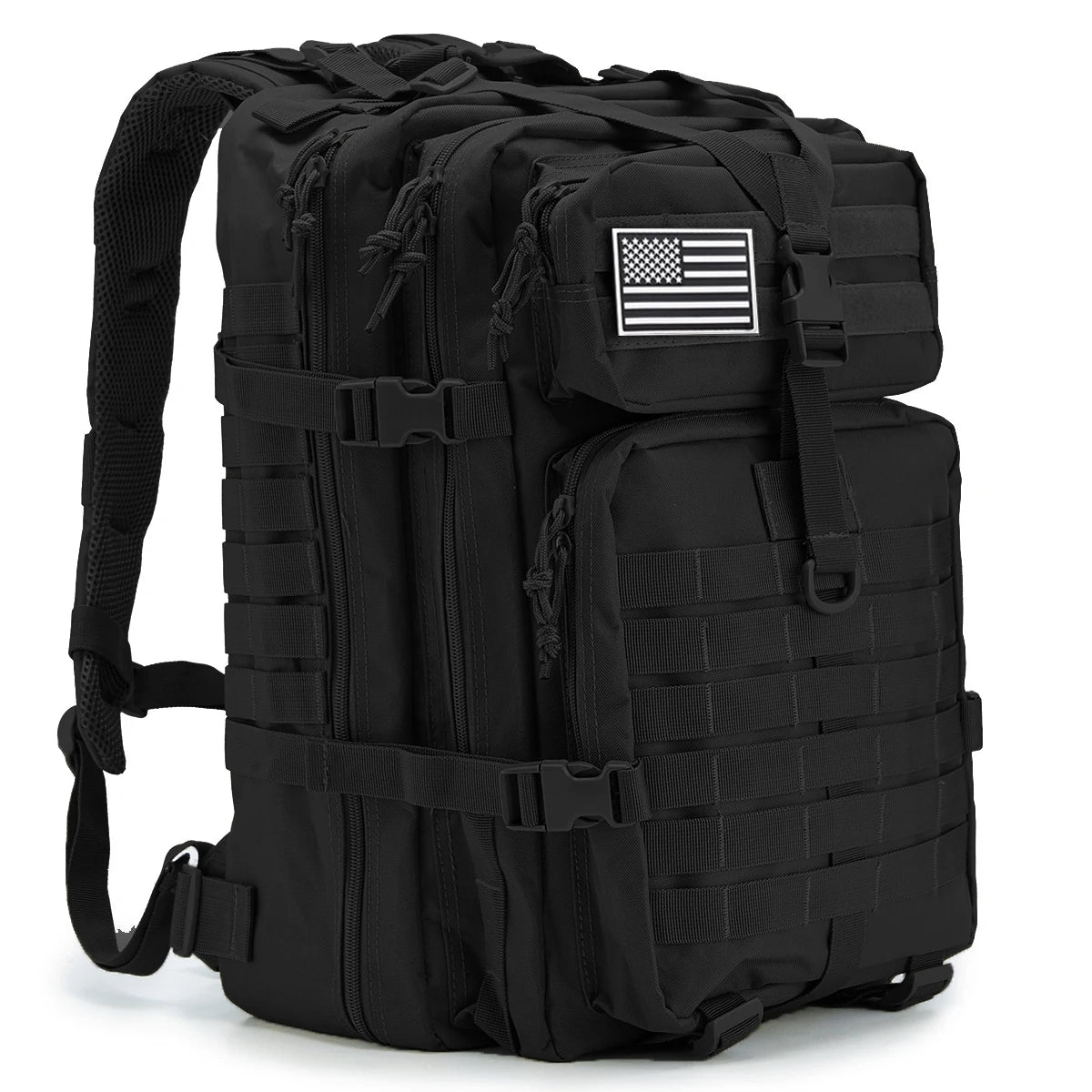 fachgo | 50L Man Tactical Backpacks Outdoor Traveling Bags Outdoor 3P School Pack EDC Molle Pack For Trekking Hunting Bag