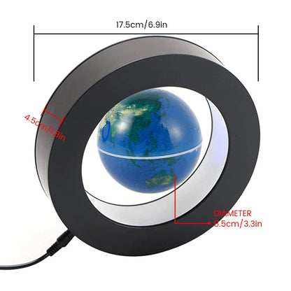 Rotating Magnetic Levitating Globe with Multicolour LEDs