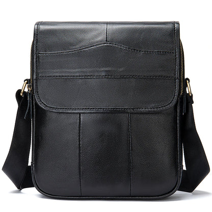 fachgo | MVA Men's Genuine Leather Bag Crossbody Bags for Men Messenger Bag Men Leather fashion Men's Shoulder Bags Male Handbags 1121