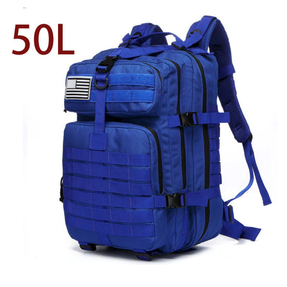 fachgo | 25L/50L 1000D Nylon Waterproof Trekking Fishing Hunting Bag Backpack Outdoor Rucksacks Tactical Sports Camping Hiking