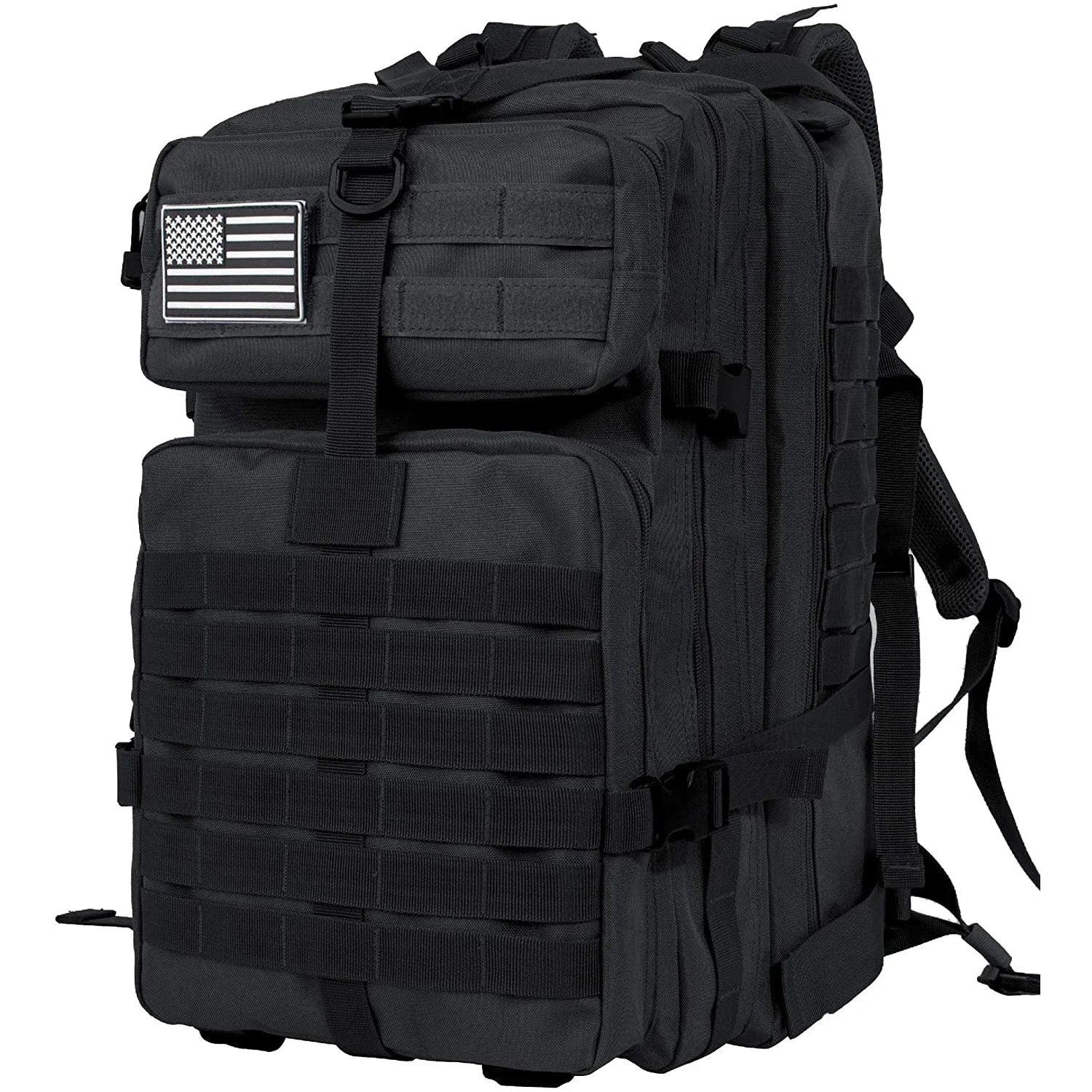 fachgo | 50L Man Tactical Backpacks Outdoor Traveling Bags Outdoor 3P School Pack EDC Molle Pack For Trekking Hunting Bag