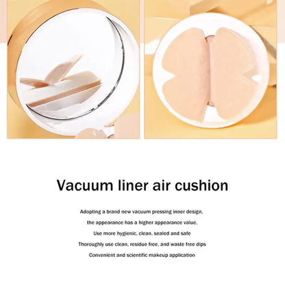 fachgo | Air Cushion BB Cream Moisturizing Foundation Concealer Whitening Oil-control Waterproof Butterfly Powder Puff Makeup Cosmetics