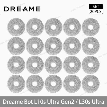 Dreame L10s Ultra Gen2 / L30s Ultra Robot Vacuum Cleaner Accessories Main Side Brush Mop Cloth Hepa Filter Dust Bag Spare Parts
