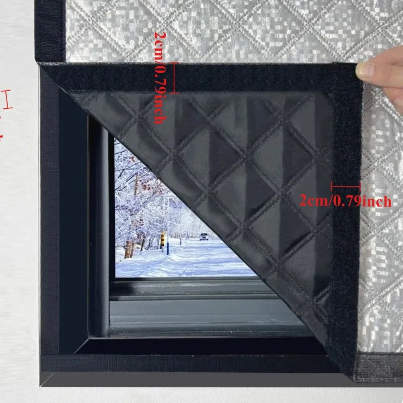 fachgo | Thermal Curtains for Cold Weather - Insulated, Blackout & Heat Retention - Heavy Duty Drapes for Living Room, Door Curtain