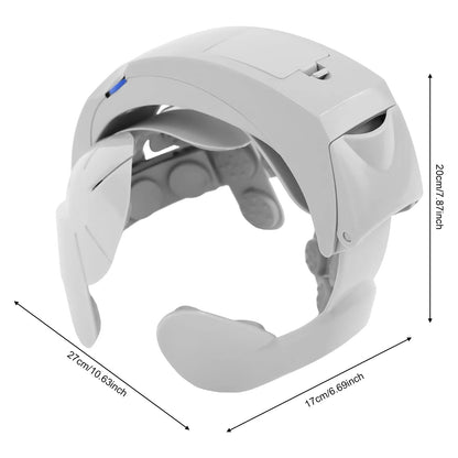 fachgo | Electric Head Massager, Electric Massage Helmet, Multi Acupoint Head Massager, Brain Relax