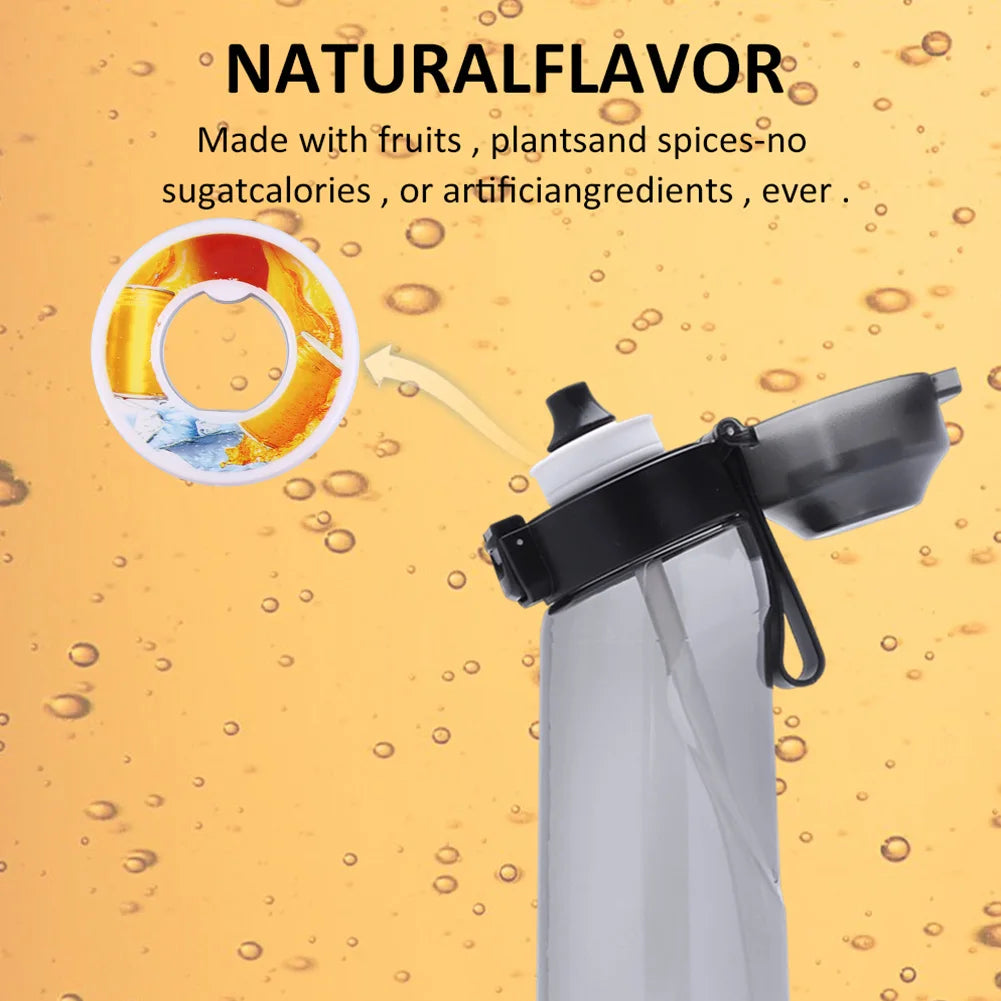 fachgo | Air Flavor Pods Water Bottle Flavor Caps Fruit Scent Pods For Water Bottles Sports Water Cup Rings Stainless Steel Water Cup