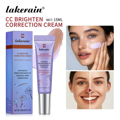 fachgo | 3 Color CC Cream Facial Centella Asiatica Repair BB Cream Brightening Natural Concealer Whitening Liquid Foundation Cosmetics