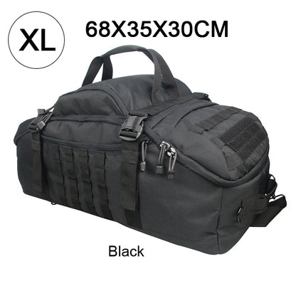 fachgo | LQARMY 30L 50L 80L Outdoor Mountaineering Bag Molle Tactical Backpack Large Duffel Bag Hiking Camping Travel Bags