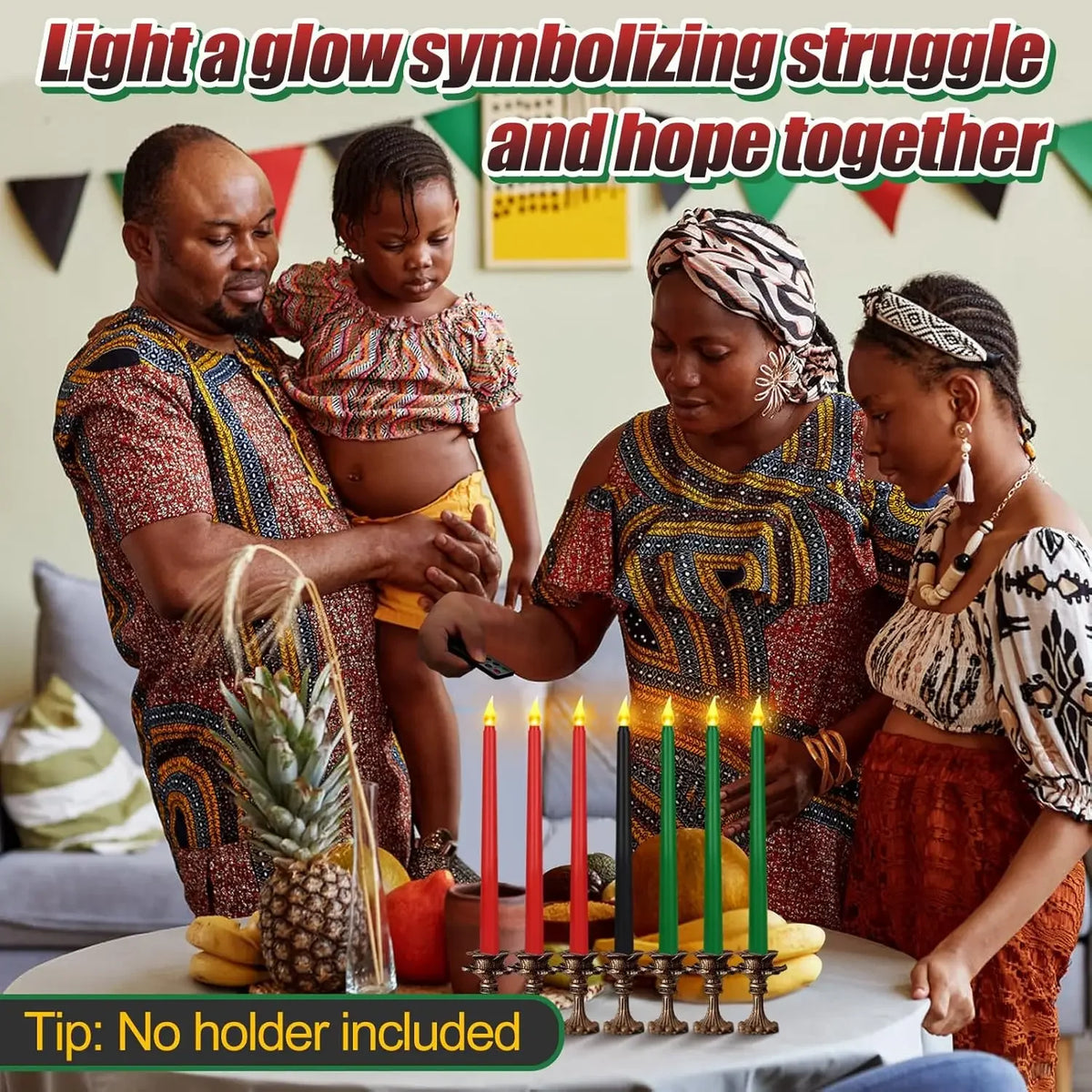 LED Flameless Taper Candles Battery Operated Realistic Flickering Remote Control Dinner Wedding Party Decoration Long Candles