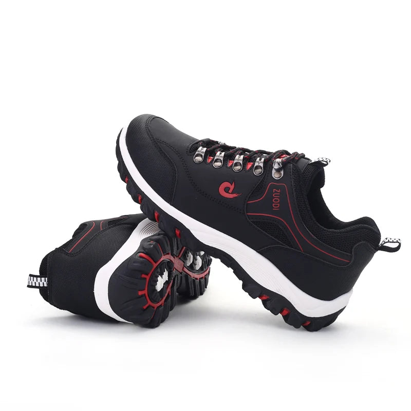 fachgo | Men Shoes Leather Casual Shoes For Men Sneakers Spring Autumn Winter Shoes For Male Tennis Lightweight Walking Shoes