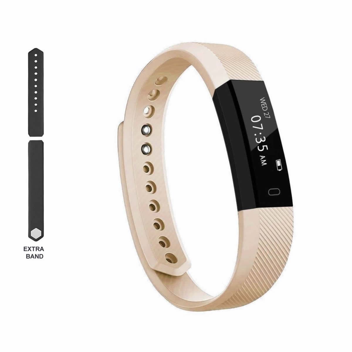 fachgo | SmartFit Slim Activity Tracker And Monitor Smart Watch With FREE Extra