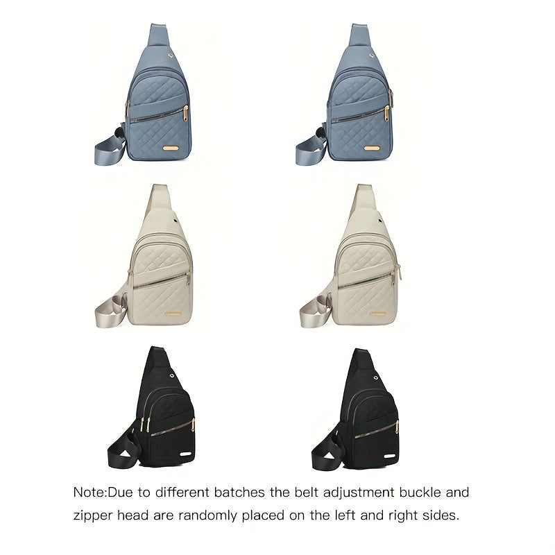 fachgo | Women’s Large Capacity Chest Crossbody Bag