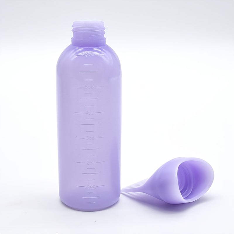 fachgo | 1pc Plastic Dry Cleaning Bottle For Hair Dyeing And Washing Bottle With Graded Thickening Hair Dyeing Bottle For Hair Dyeing Cream Bottle For Perm