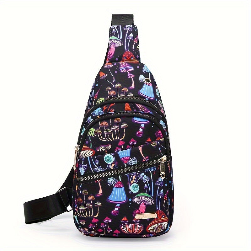 fachgo | Women’s Large Capacity Chest Crossbody Bag