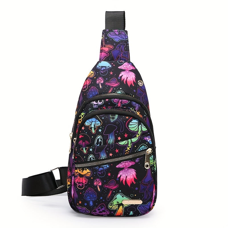 fachgo | Women’s Large Capacity Chest Crossbody Bag