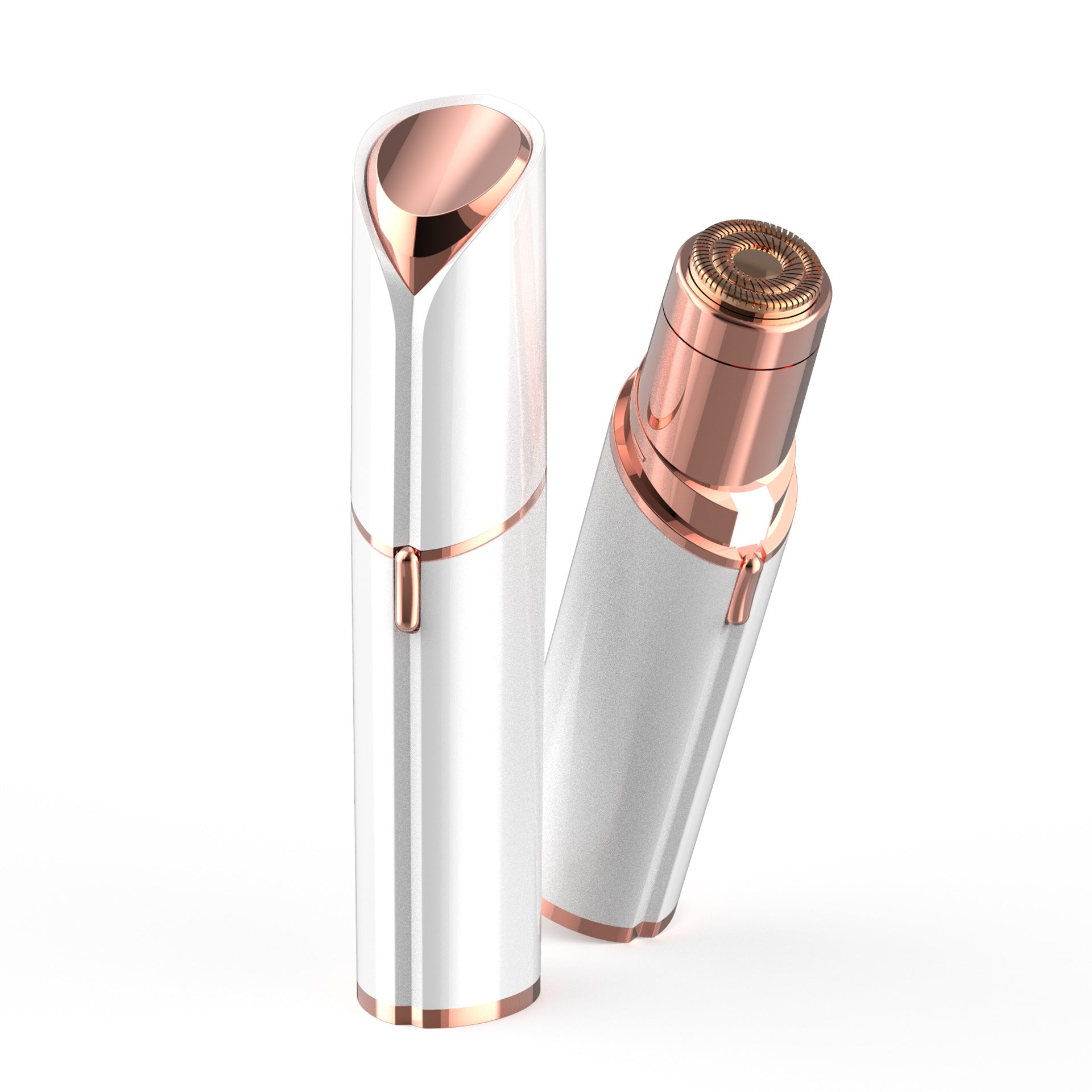 fachgo | Women's Painless Hair Remover, Battery Powered Facial Hair Remover