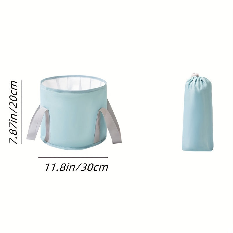 fachgo | Portable Foot Soaking Tub with Handle, Suitable for Fishing, Travel, and Camping, Insulated Foldable Foot Bath, Travel Foldable Foot Soaking Bag, Foot Soaking Tub, Portable Foot Soaking Tub