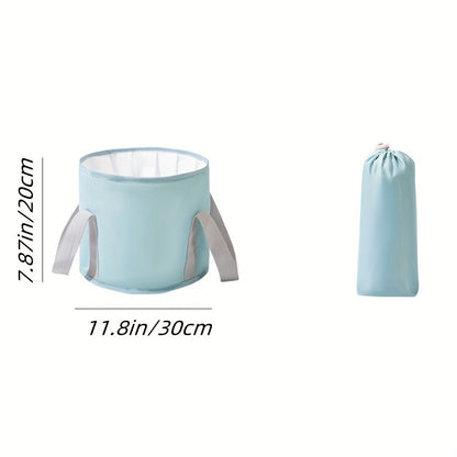 fachgo | Portable Foot Soaking Tub with Handle, Suitable for Fishing, Travel, and Camping, Insulated Foldable Foot Bath, Travel Foldable Foot Soaking Bag, Foot Soaking Tub, Portable Foot Soaking Tub