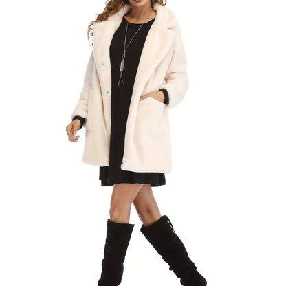 fachgo | Women’s Winter Plush Teddy Coat