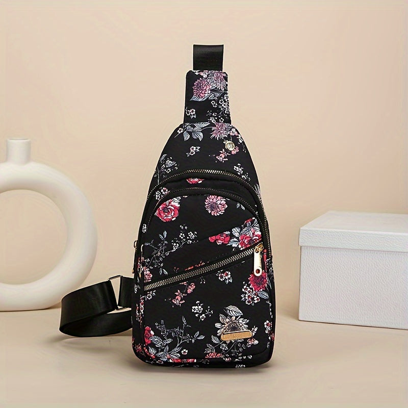 fachgo | Women’s Large Capacity Chest Crossbody Bag