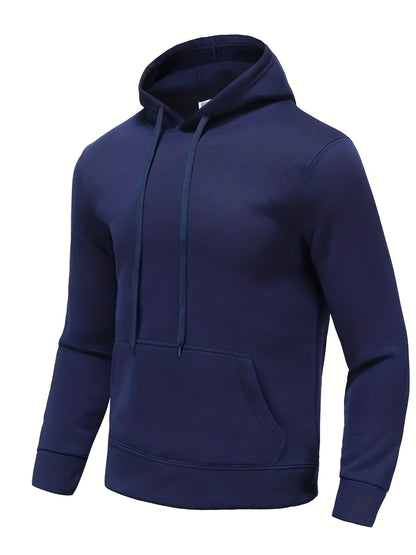 fachgo | Men's Solid Color Hoodies, Casual Loose Fit Drawstring Hooded Sweatshirt With Pocket Best Sellers