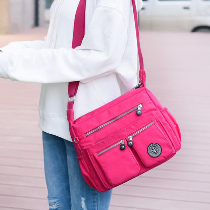 fachgo | Women’s Lightweight Nylon Crossbody Bag