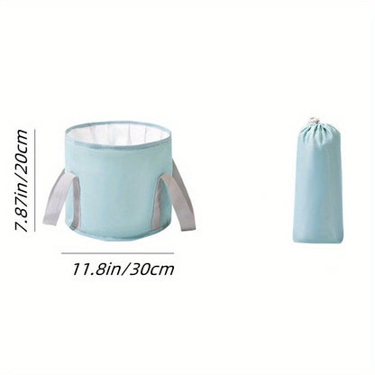 fachgo | Portable Foot Soaking Tub with Handle, Suitable for Fishing, Travel, and Camping, Insulated Foldable Foot Bath, Travel Foldable Foot Soaking Bag, Foot Soaking Tub, Portable Foot Soaking Tub