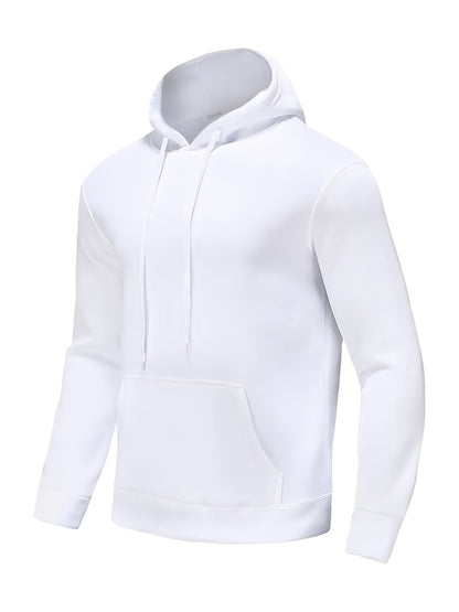 fachgo | Men's Solid Color Hoodies, Casual Loose Fit Drawstring Hooded Sweatshirt With Pocket Best Sellers