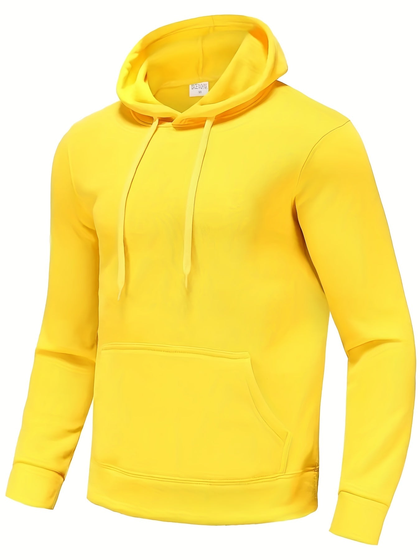 fachgo | Men's Solid Color Hoodies, Casual Loose Fit Drawstring Hooded Sweatshirt With Pocket Best Sellers