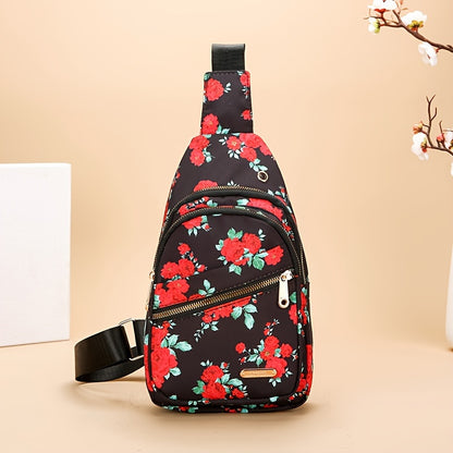fachgo | Women’s Large Capacity Chest Crossbody Bag