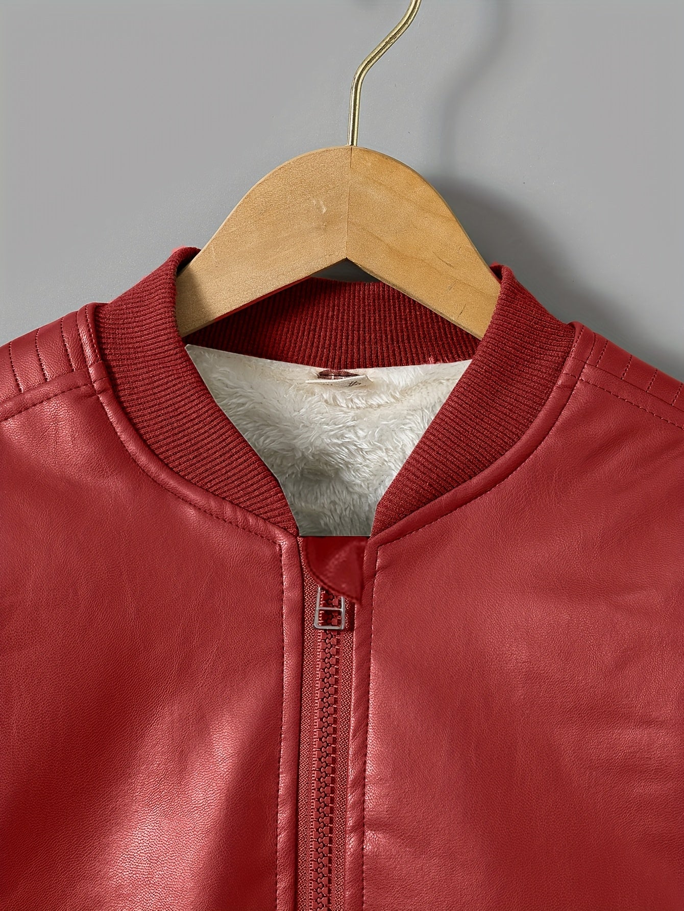 fachgo | 2025 Autumn Winter New Boys' -Lined Zip-Up Jacket