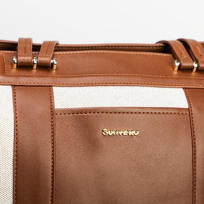 fachgo | Canvas Tote Diaper Bag