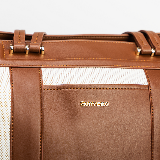 fachgo | Canvas Tote Diaper Bag