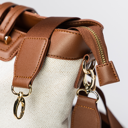 fachgo | Canvas Tote Diaper Bag