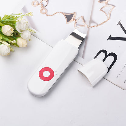 fachgo | Ultrasonic Skin Scrubber Deep Cleaning EU Red