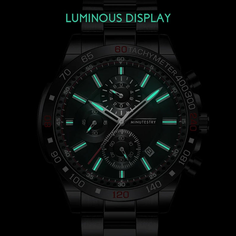 fachgo | Personalized Mens Watch, Boyfriend Gift, Anniversary Gift