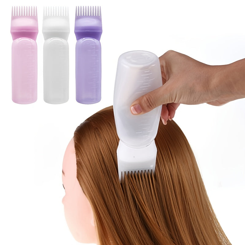 fachgo | 1pc Plastic Dry Cleaning Bottle For Hair Dyeing And Washing Bottle With Graded Thickening Hair Dyeing Bottle For Hair Dyeing Cream Bottle For Perm