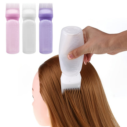 fachgo | 1pc Plastic Dry Cleaning Bottle For Hair Dyeing And Washing Bottle With Graded Thickening Hair Dyeing Bottle For Hair Dyeing Cream Bottle For Perm