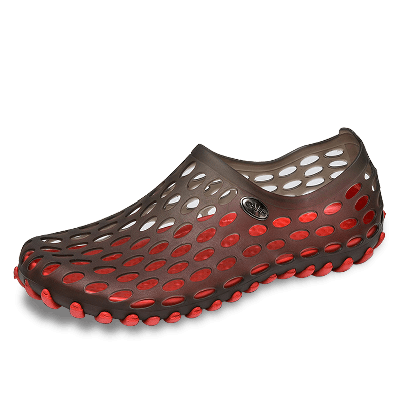 fachgo | Breathable Unisex Garden Sandals - Non-Slip Summer Slides with Round Toe Design, Perfect for Outdoor Couples Wear
