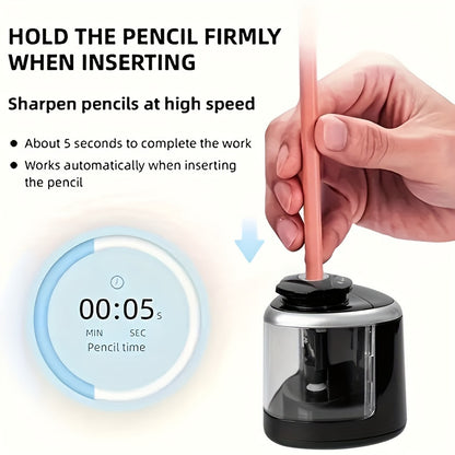 fachgo | Electric Pencil Sharpener Desktop Automatic Office Stationery