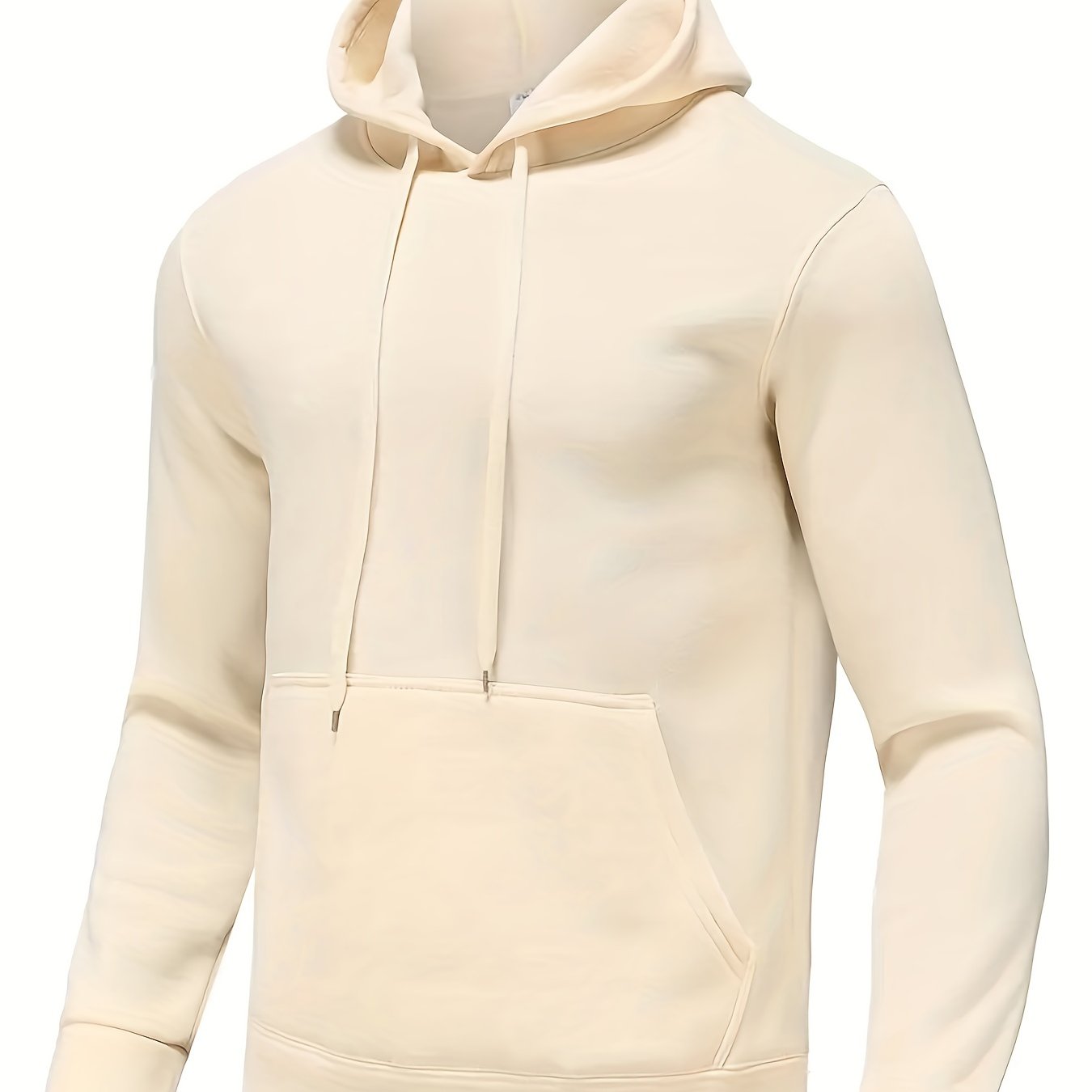 fachgo | Men's Solid Color Hoodies, Casual Loose Fit Drawstring Hooded Sweatshirt With Pocket Best Sellers