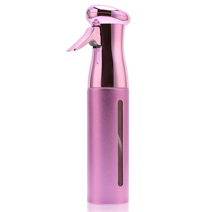 fachgo | 1pcs 300ml Electroplating Continuous Spray Bottle Automatic High-pressure Spray Bottle Hairdressing Alcohol Disinfection Spray Bottle