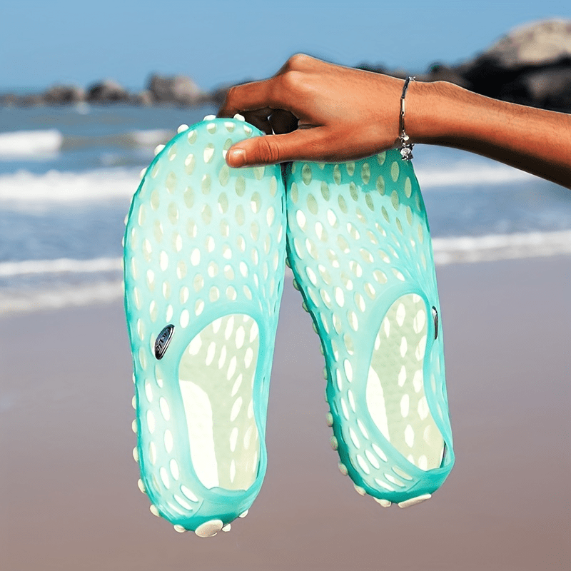 fachgo | Breathable Unisex Garden Sandals - Non-Slip Summer Slides with Round Toe Design, Perfect for Outdoor Couples Wear