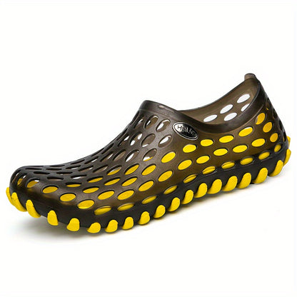 fachgo | Breathable Unisex Garden Sandals - Non-Slip Summer Slides with Round Toe Design, Perfect for Outdoor Couples Wear